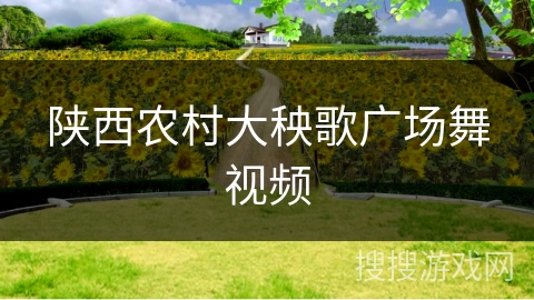 陕西农村大秧歌广场舞视频