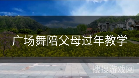 广场舞陪父母过年教学