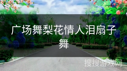 广场舞梨花情人泪扇子舞