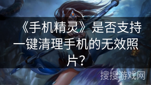 《手机精灵》是否支持一键清理手机的无效照片？