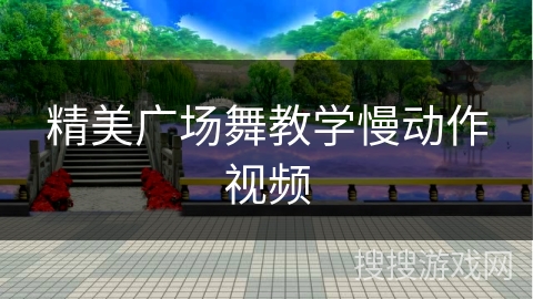 精美广场舞教学慢动作视频