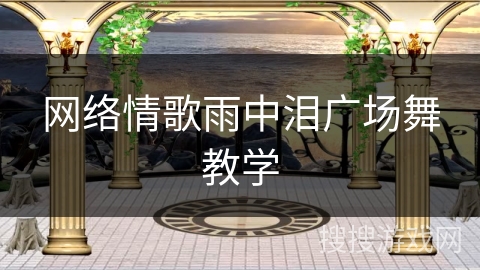 网络情歌雨中泪广场舞教学