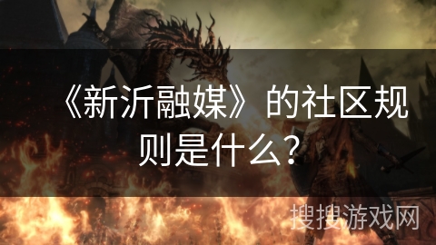 《新沂融媒》的社区规则是什么? 《新沂融媒》的社区规则是什么?
