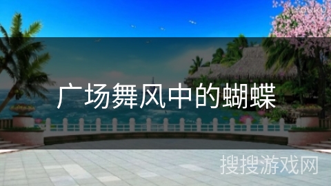 广场舞风中的蝴蝶