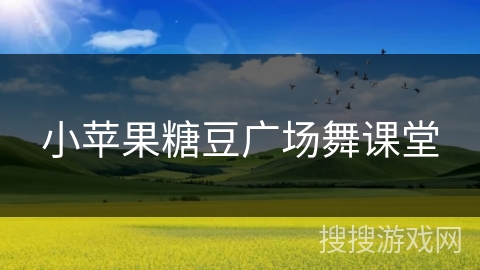 小苹果糖豆广场舞课堂