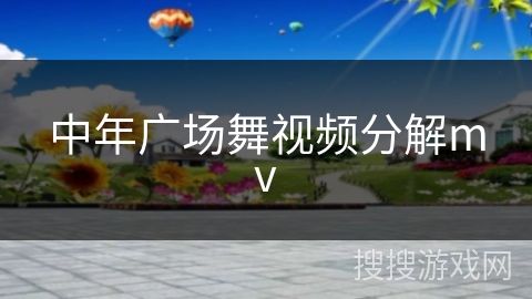 中年广场舞视频分解mv