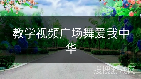 教学视频广场舞爱我中华