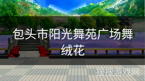包头市阳光舞苑广场舞绒花