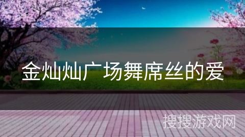 金灿灿广场舞席丝的爱