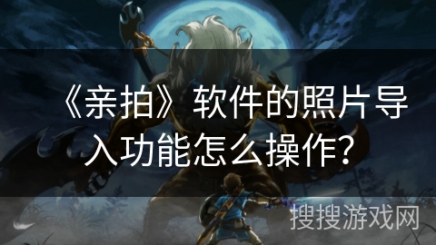 《亲拍》软件的照片导入功能怎么操作? 《亲拍》软件的照片导入功能怎么操作?