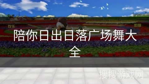 陪你日出日落广场舞大全