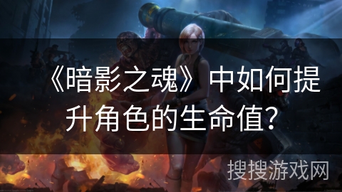 《暗影之魂》中如何提升角色的生命值？
