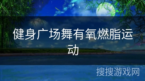 健身广场舞有氧燃脂运动 健身广场舞有氧燃脂运动