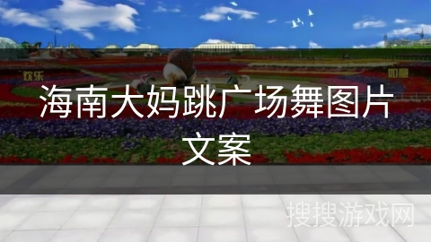 海南大妈跳广场舞图片文案