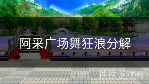 阿采广场舞狂浪分解 阿采广场舞狂浪分解