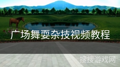 广场舞耍杂技视频教程