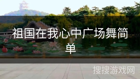 祖国在我心中广场舞简单