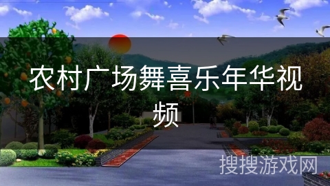农村广场舞喜乐年华视频
