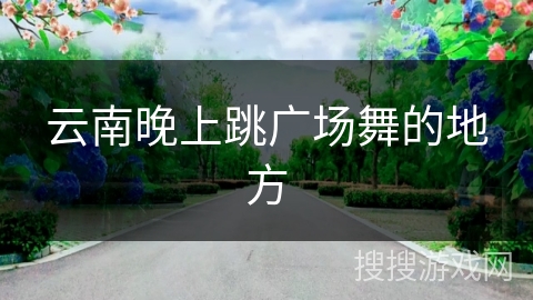 云南晚上跳广场舞的地方