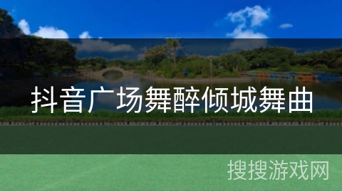 抖音广场舞醉倾城舞曲