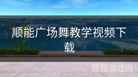 顺能广场舞教学视频下载