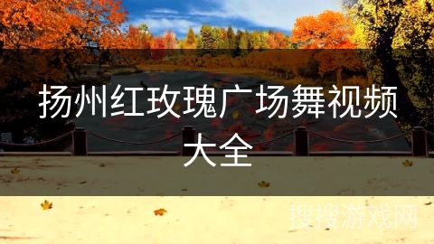 扬州红玫瑰广场舞视频大全