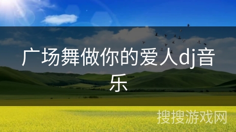广场舞做你的爱人dj音乐