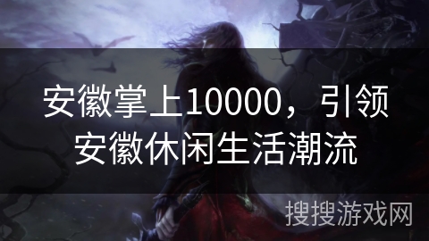 安徽掌上10000,引领安徽休闲生活潮流 安徽掌上10000,引领安徽休闲生活潮流