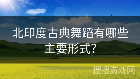北印度古典舞蹈有哪些主要形式? 北印度古典舞蹈有哪些主要形式?