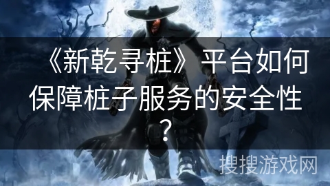 《新乾寻桩》平台如何保障桩子服务的安全性？