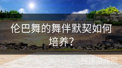 伦巴舞的舞伴默契如何培养？