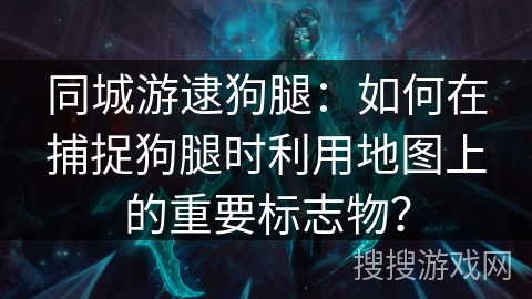 同城游逮狗腿：如何在捕捉狗腿时利用地图上的重要标志物？