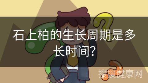 石上柏的生长周期是多长时间？