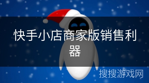 快手小店商家版销售利器