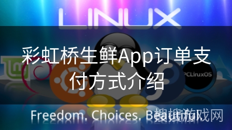 彩虹桥生鲜App订单支付方式介绍