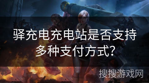 驿充电充电站是否支持多种支付方式？