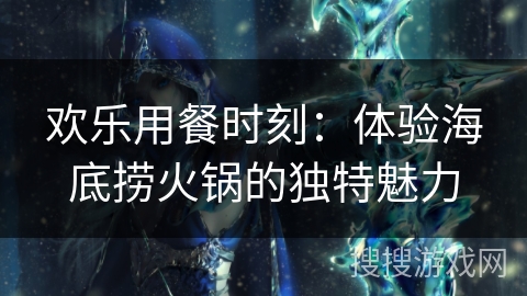欢乐用餐时刻：体验海底捞火锅的独特魅力