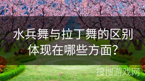 水兵舞与拉丁舞的区别体现在哪些方面？