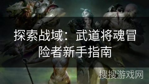 探索战域：武道将魂冒险者新手指南