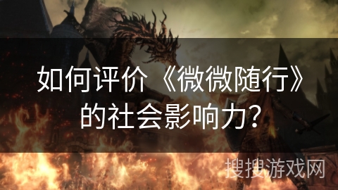 如何评价《微微随行》的社会影响力？