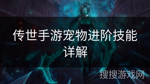 传世手游宠物进阶技能详解