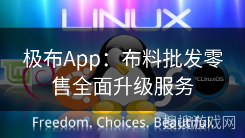 极布App：布料批发零售全面升级服务