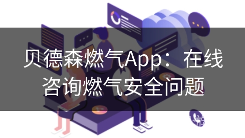 贝德森燃气App：在线咨询燃气安全问题