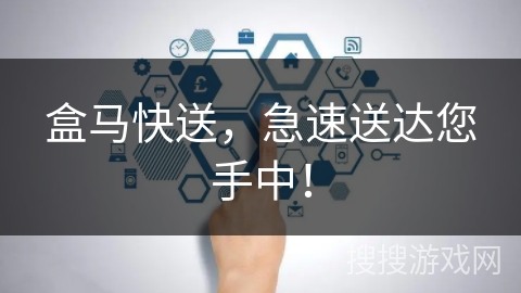 盒马快送，急速送达您手中！