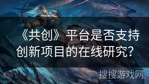 《共创》平台是否支持创新项目的在线研究？