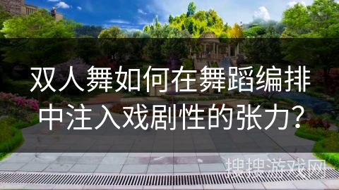 双人舞如何在舞蹈编排中注入戏剧性的张力？