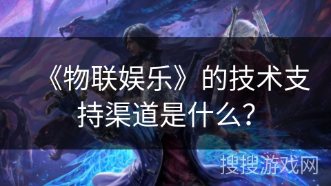 《物联娱乐》的技术支持渠道是什么? 《物联娱乐》的技术支持渠道是什么?