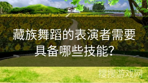 藏族舞蹈的表演者需要具备哪些技能？