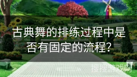 古典舞的排练过程中是否有固定的流程？