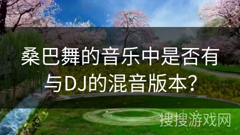 桑巴舞的音乐中是否有与DJ的混音版本?